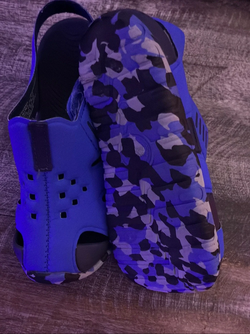 Puma Kids' Blue Water Shoes with Easy Slip-On Design